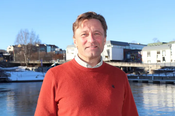 A picture of development manager in Skien kommune, Knut M. Amlie