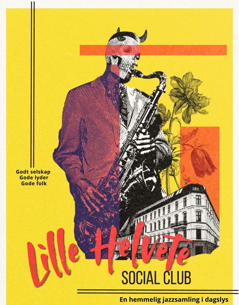 Plakat Lille Helvete Social Club