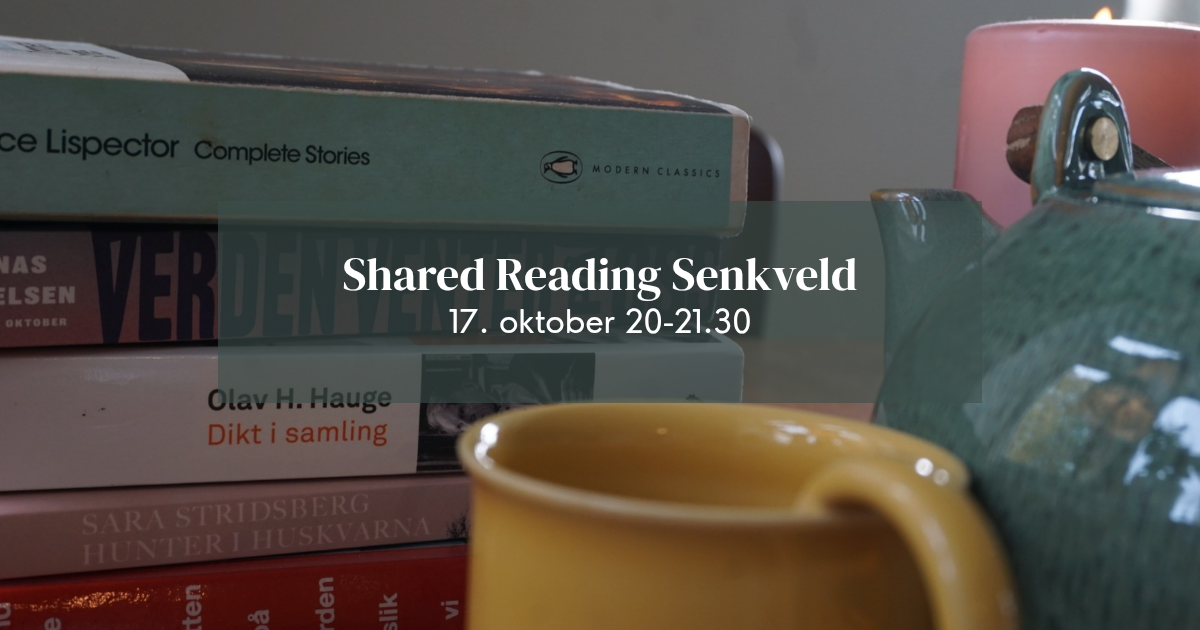 Shared Reading Senkveld 