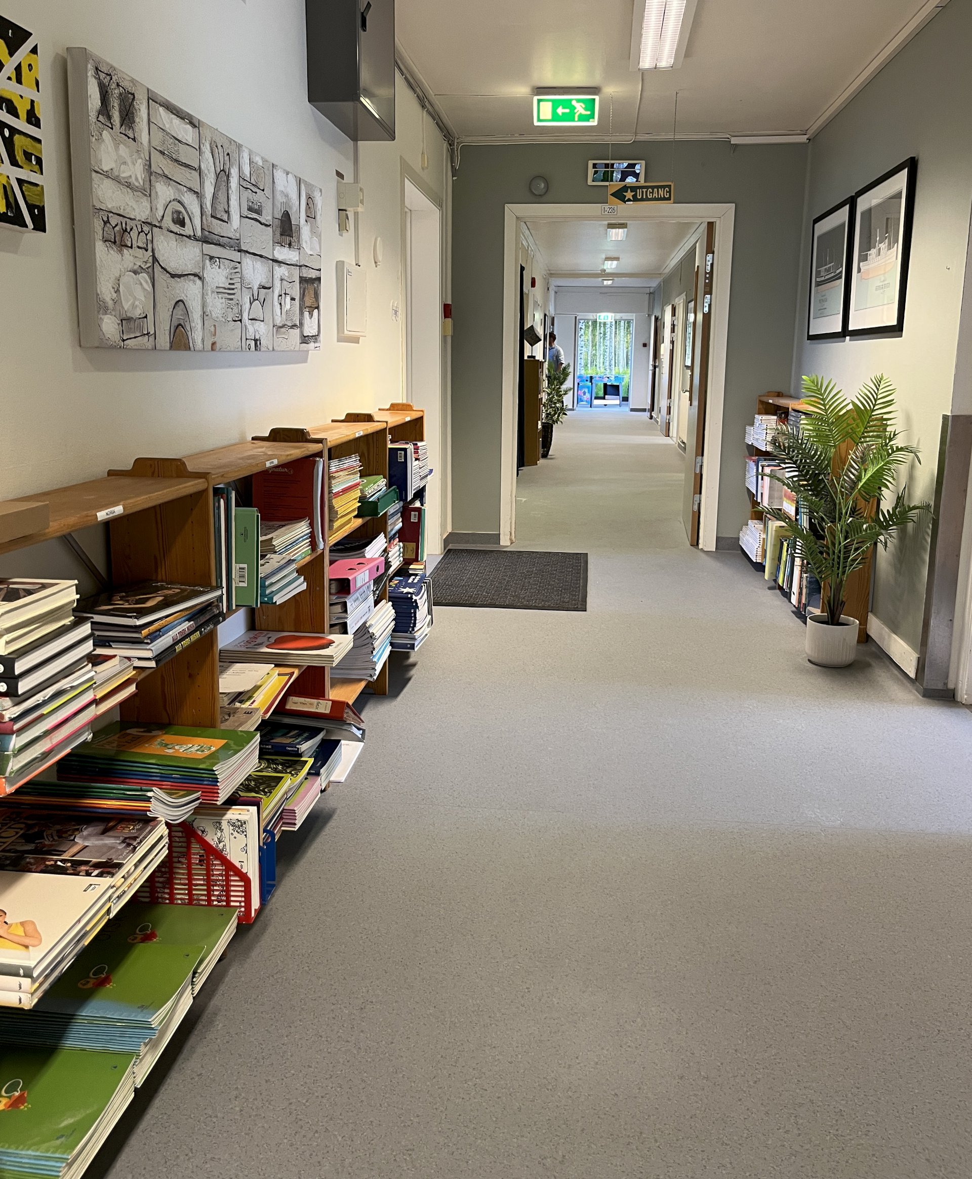 På plass i nye lokaler