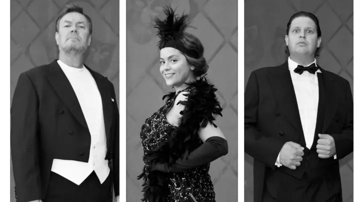 Bilde av Harald Norrman, Ingrid Bøe Larsen og Henrik Bøe Larsen.
