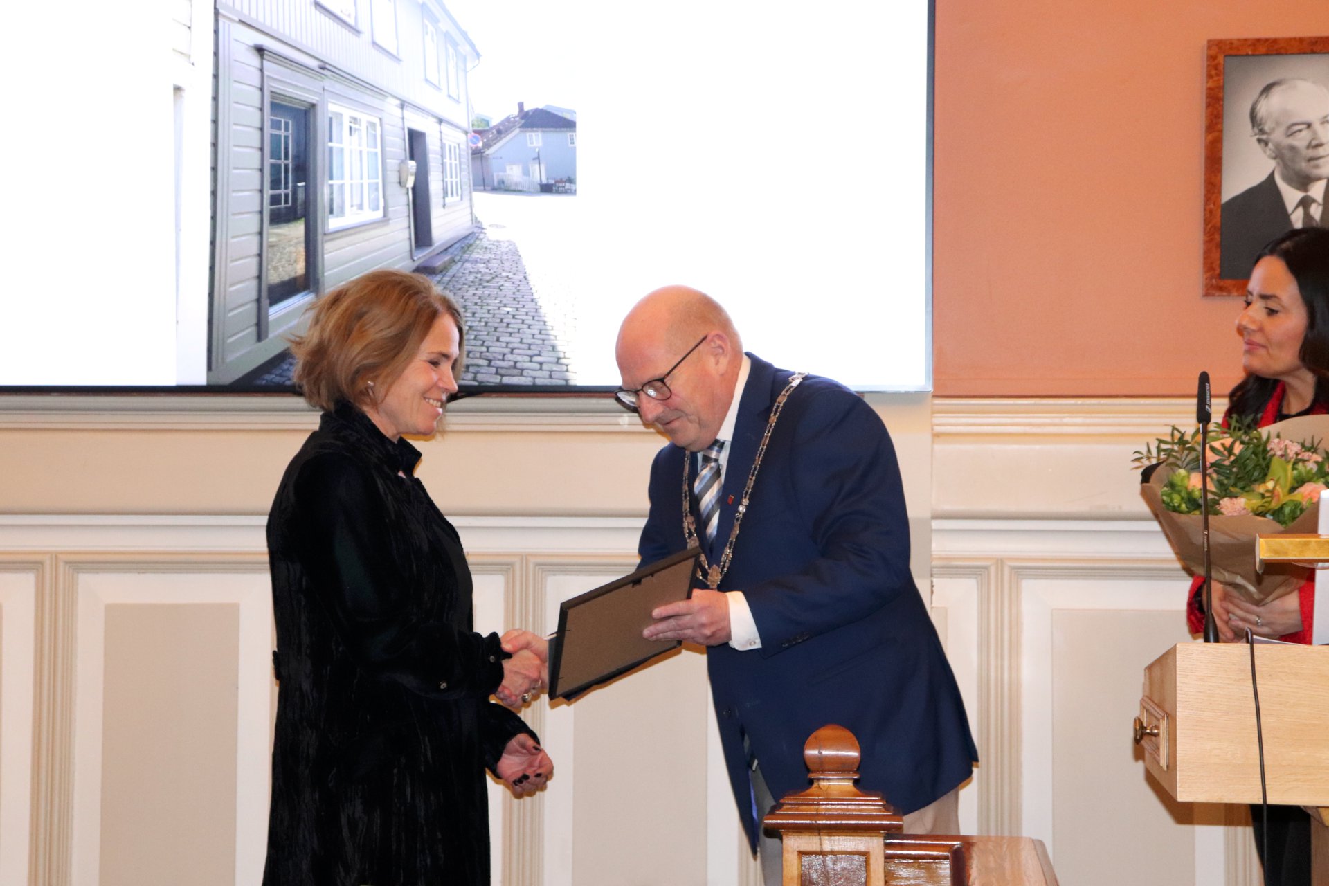 Hilde Dalen, Jørn Inge Næss og Marjan Farahmand