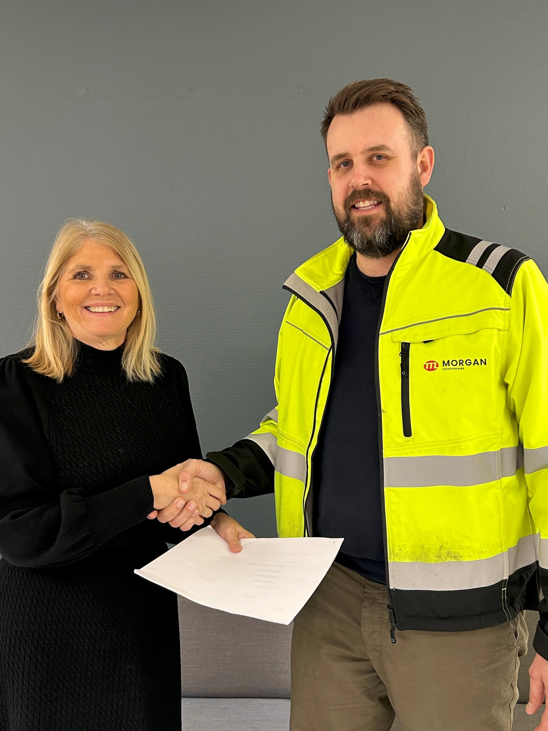 Signert kontrakt med samspillsentreprenør