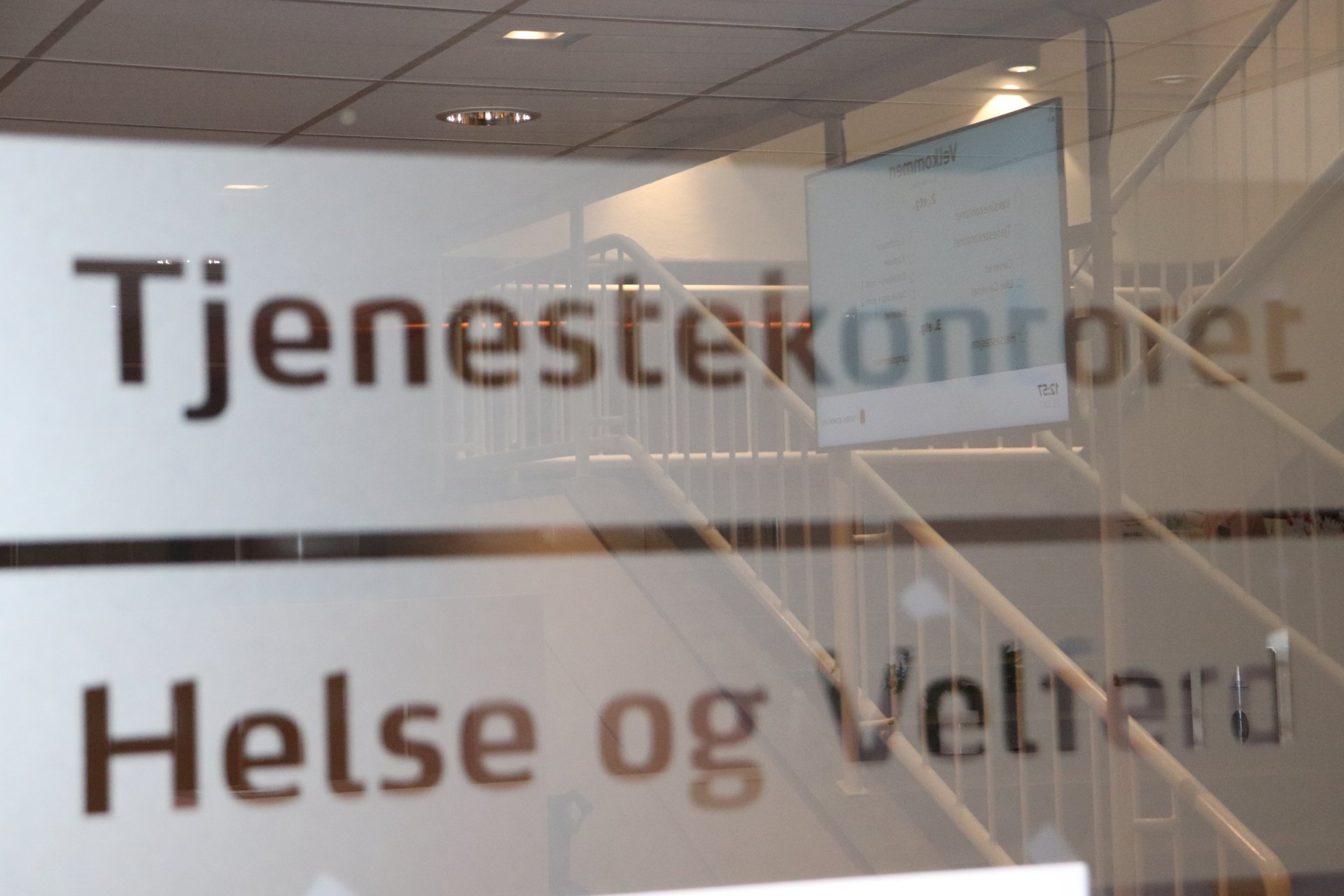 Tjenestekontorets mottak midlertidig stengt