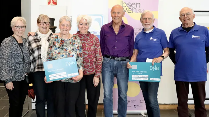 Representanter fra Seniornett og Demensforeningen.