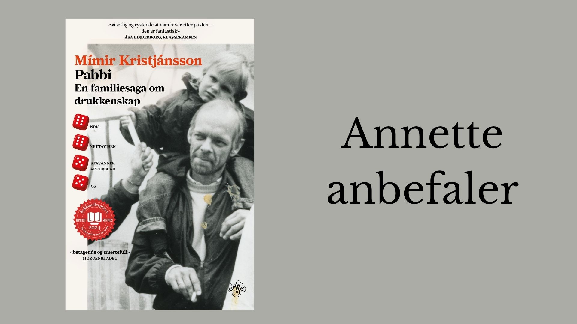 Annette anbefaler Pabbi