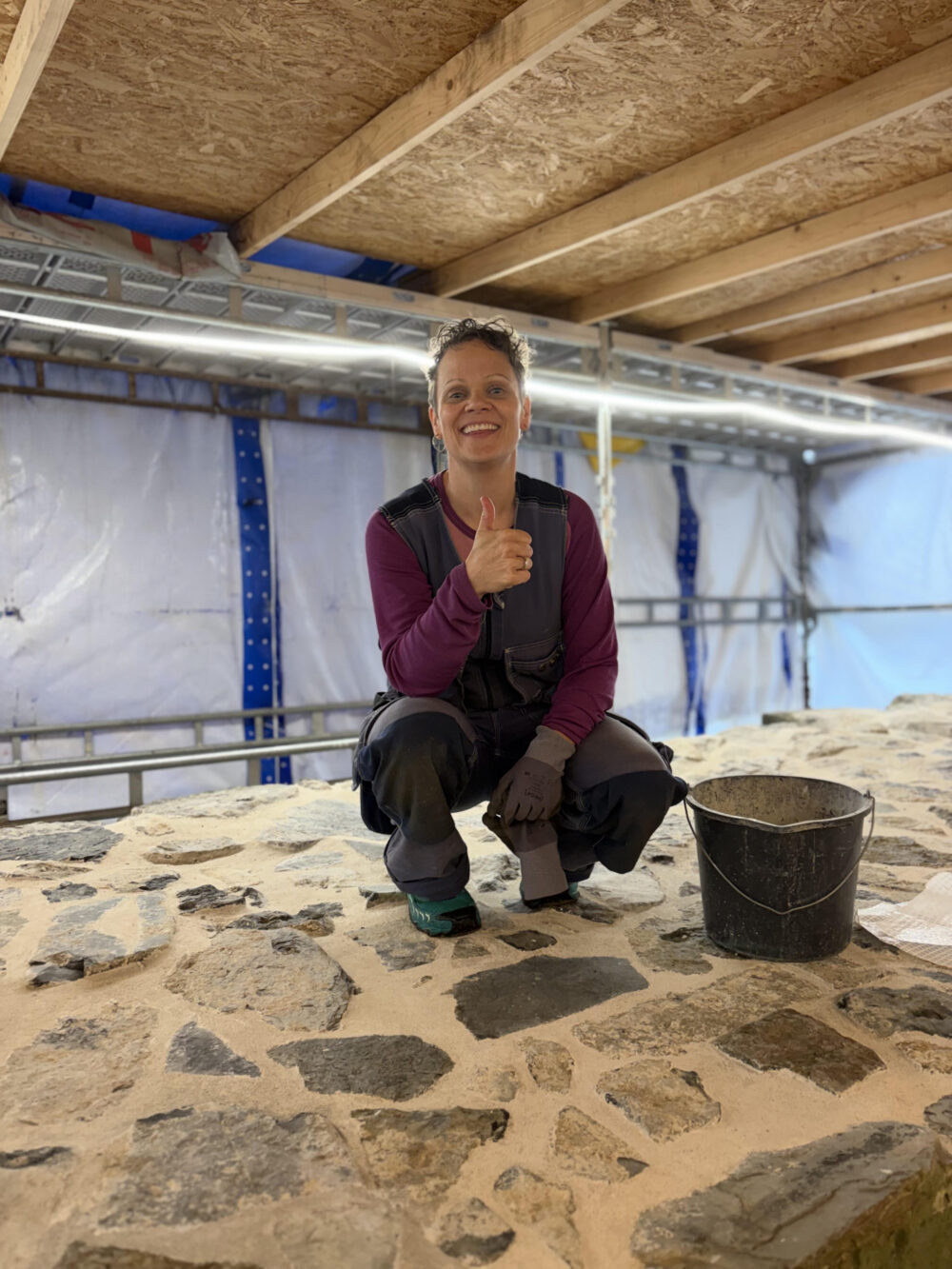 Caroline Whalstrøm med tommel opp.