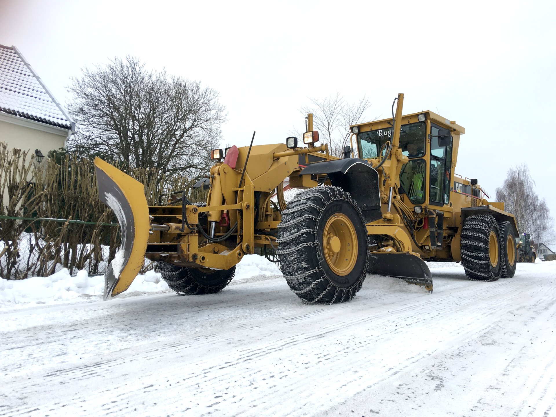 Slik drifter vi veiene om vinteren