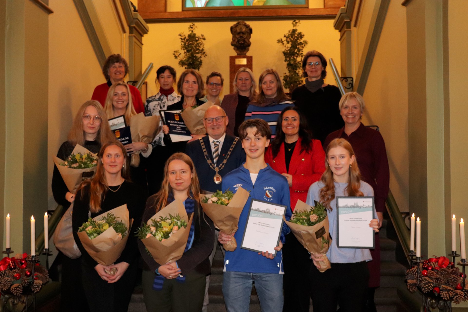 Prisdryss i rådhuset