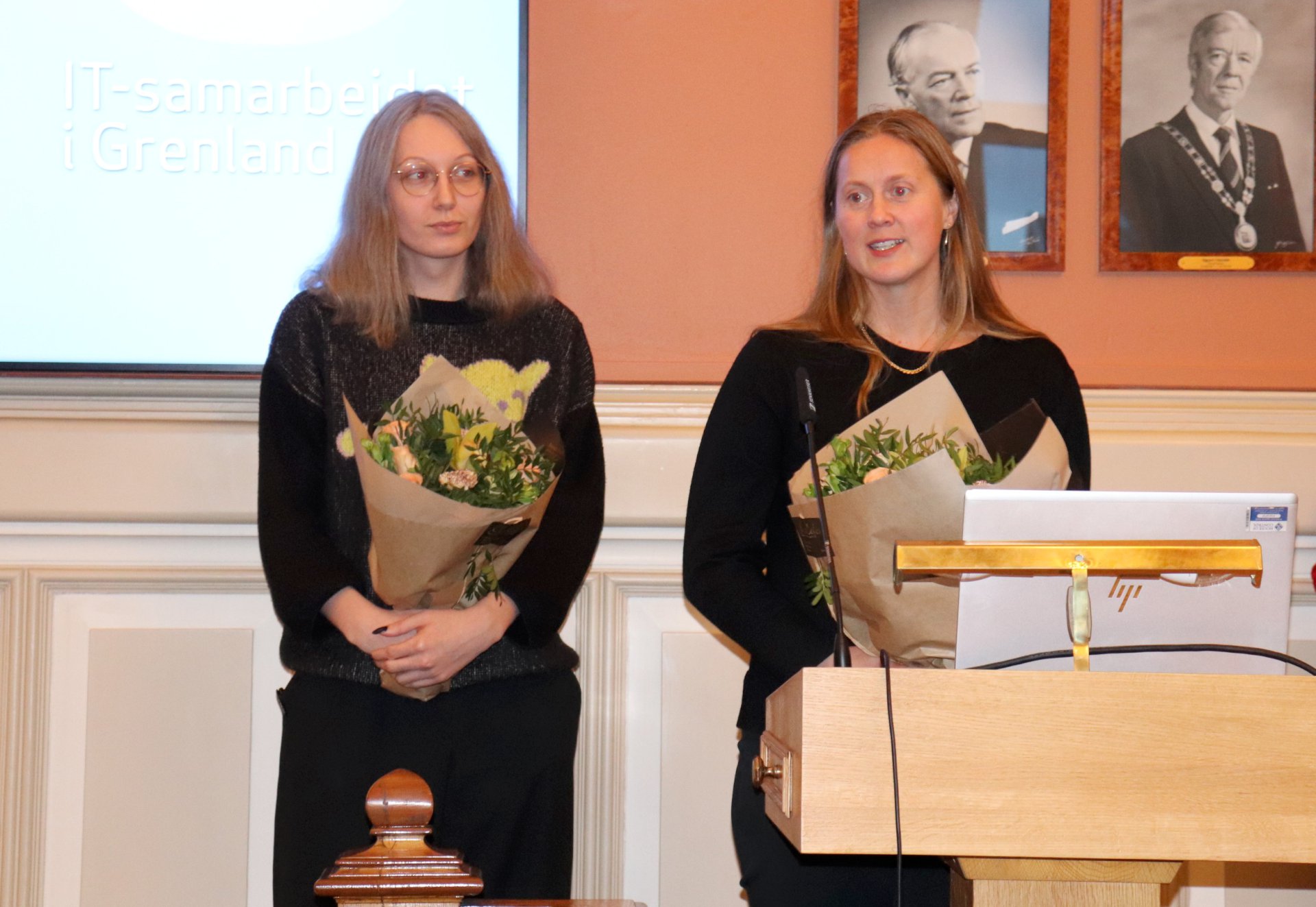 Maia Wischuf og Ane Barstad Solvang